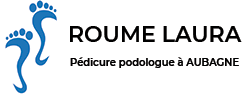 Logo de la pedicure podologue Laura ROUME